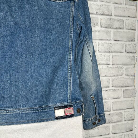Vintage 90’s Tommy Hilfiger Jean Jacket Size Large - Picture 6 of 7